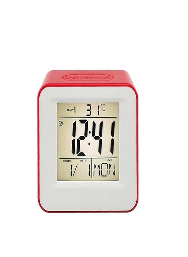 TEMIX Digital Mini Desk & Shelf Tempreature, Calendar Display Clocks for Home & Office Clocks - Image 1